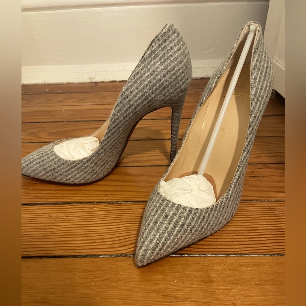 New, unworn with tags Louboutin heels